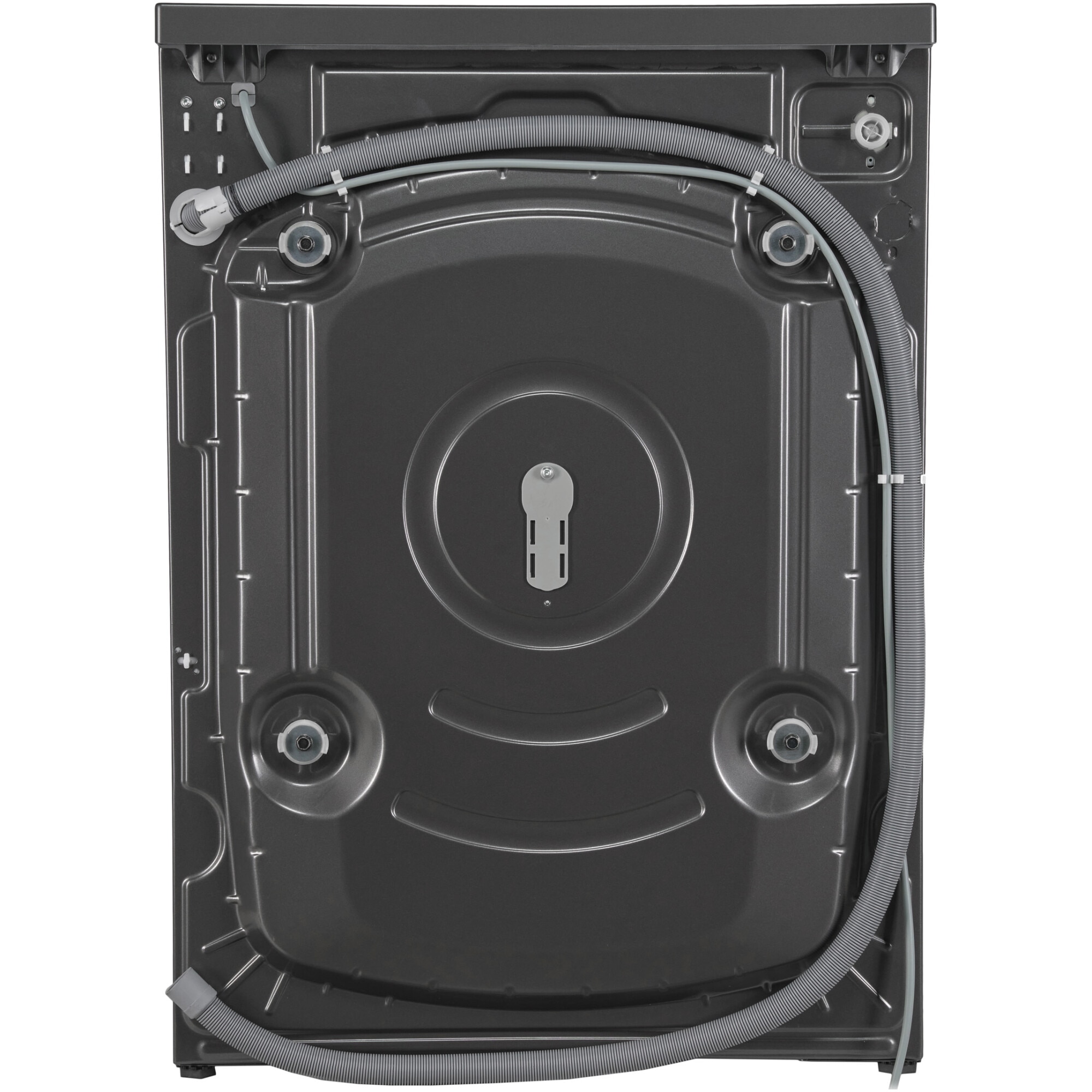 Masina de spalat rufe Fram FWM-V814T2SD+++, 8 kg, 1400 rpm, Clasa D, Display digital, Start intarziat, Anti-Sifonare, Eco-Logic, Allergy safe, Gri