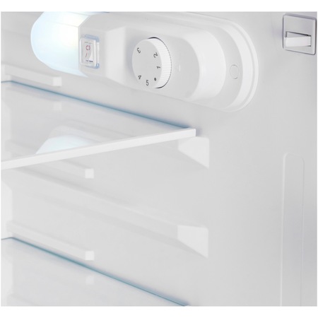 Frigider cu doua usi Fram FDD-VRL212RDF+, 212l, Clasa F, Lumina LED, Dezghetare automata frigider, H 144 cm, Rosu