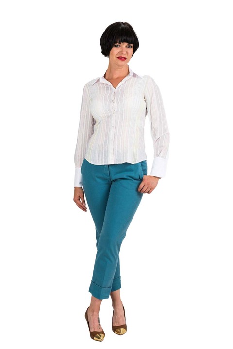 Lo Spaccio Jacques pamut keverék ing, Fehér