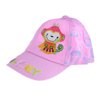 Sapca pentru fete Mini Junior PPFNN-12-50, Roz 50 CM Standard Sapca pentru fete Mini Junior PPFNN-12-50, Roz 50 CM Standard