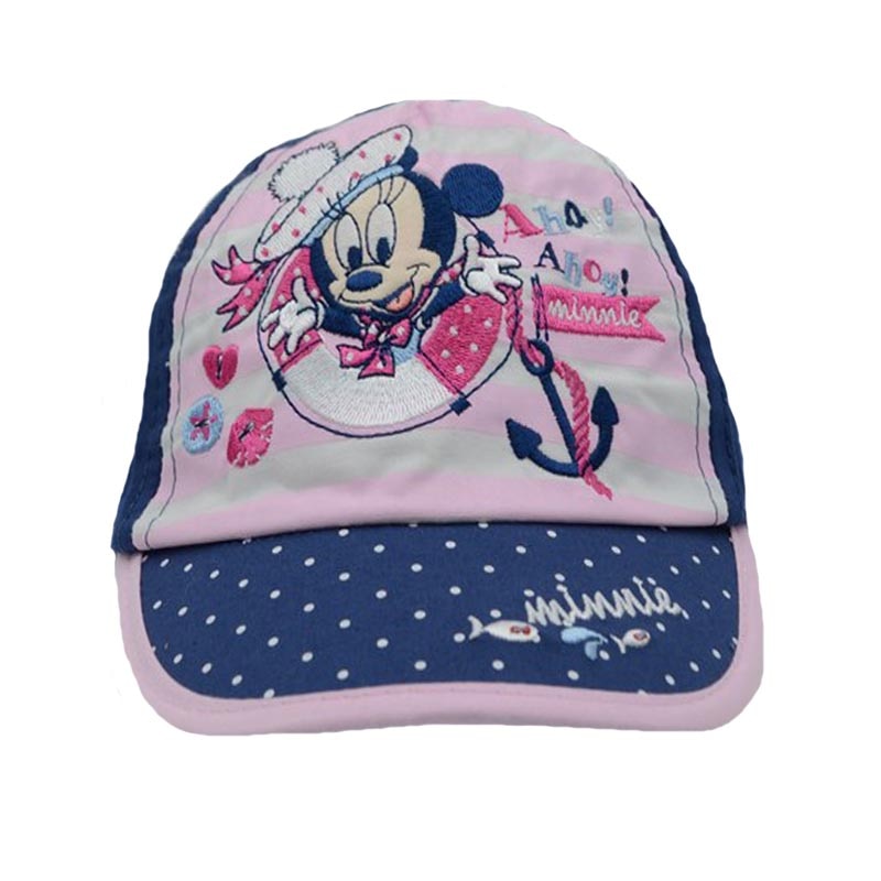 Sapca pentru fete Sun City Minnie Mouse EP4165B, Bleumarin 50 CM Standard