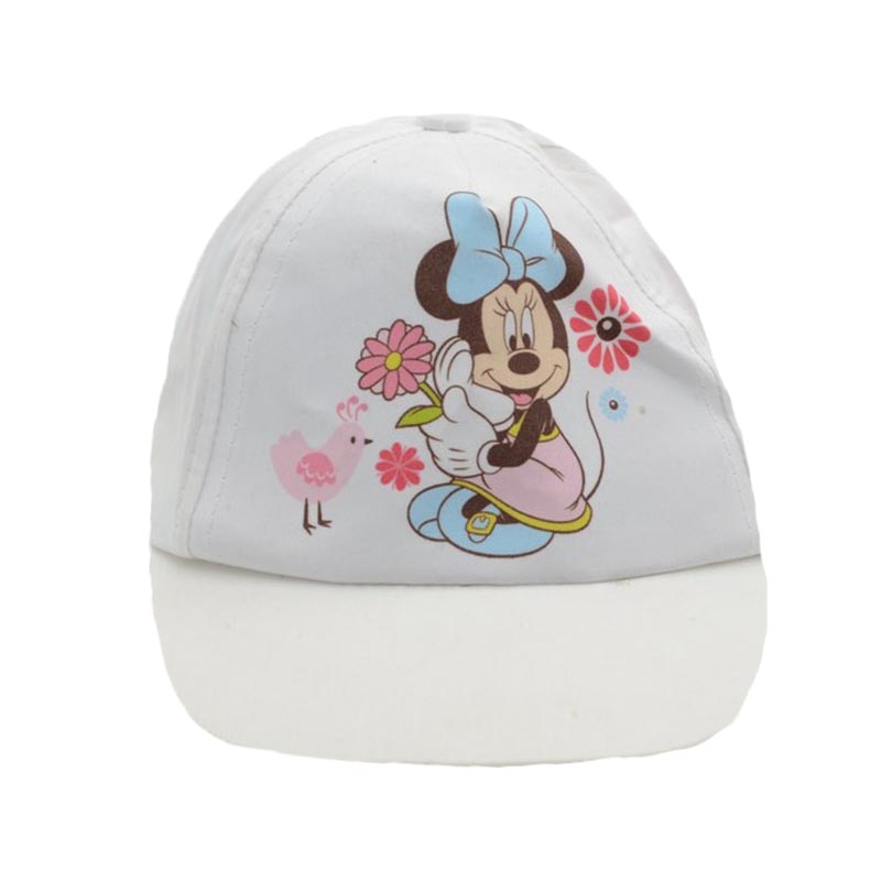 Sapca pentru fete Disney Minnie Mouse 770-583, Alb 48 CM Standard