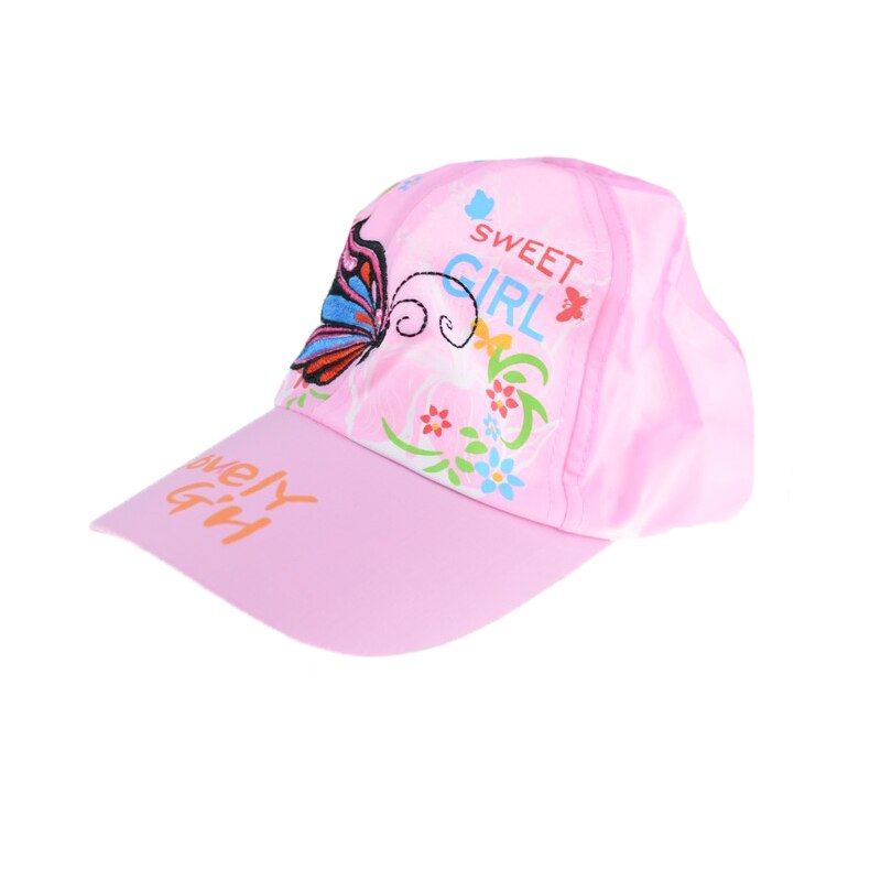 Sapca pentru fete Mini Junior PPFNN-7, Roz 54