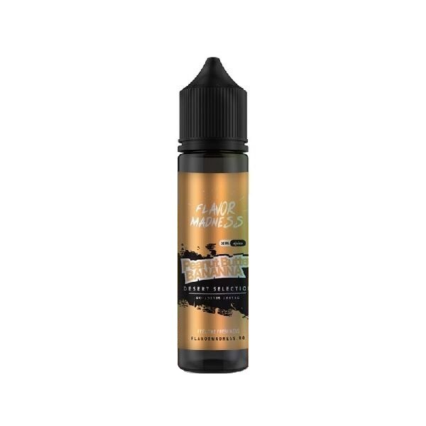 Lichid Tigara Electronica Flavor Madness - Peanut Butter Bananna ,30ml ,0mg/ml