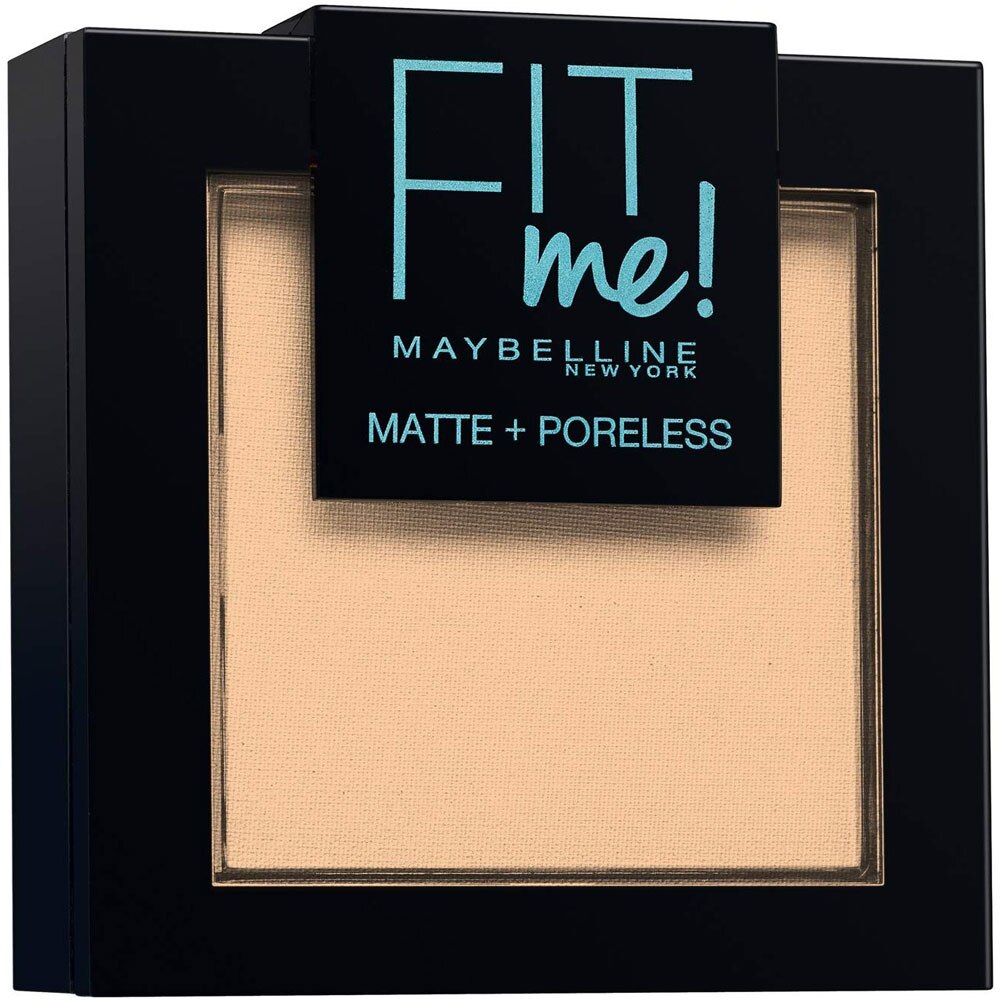 Pudra compacta Maybelline New York Fit Me Matte & Poreless Powder, 128 Warm Nude