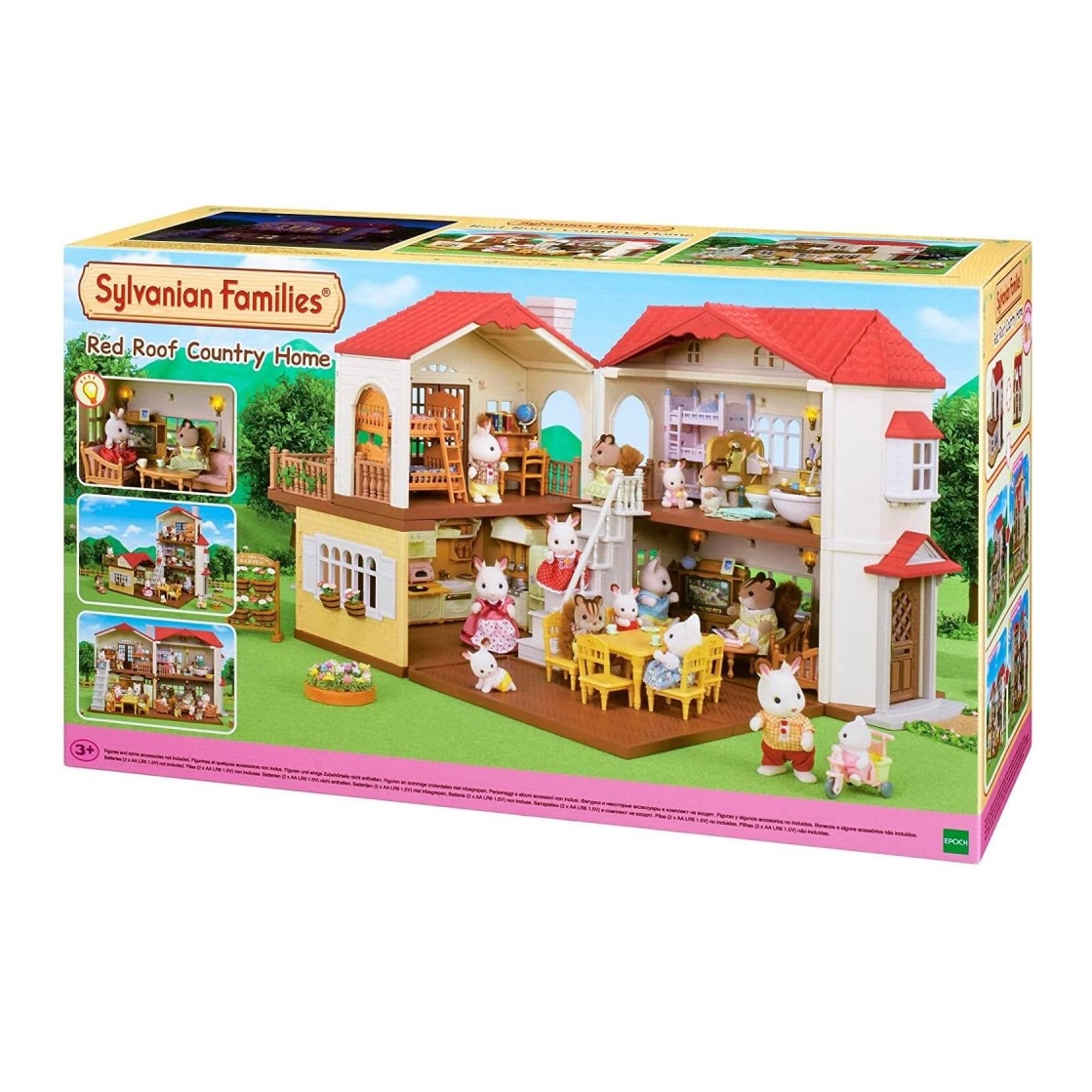Casuta Sylvanian Families 5302 - cu acoperis rosu