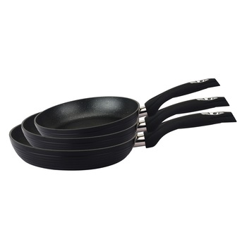 Set tigai 3 piese Royalty Line RL-FM3F3, negru Set tigai 3 piese Royalty Line RL-FM3F3, negru