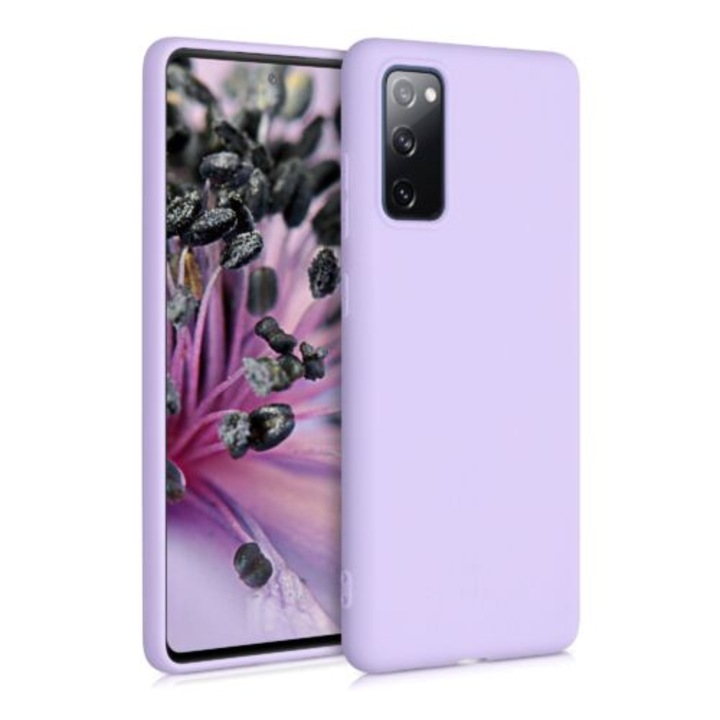 Кейс за Samsung Galaxy S20 FE, силиконов, лилав, 53604.108