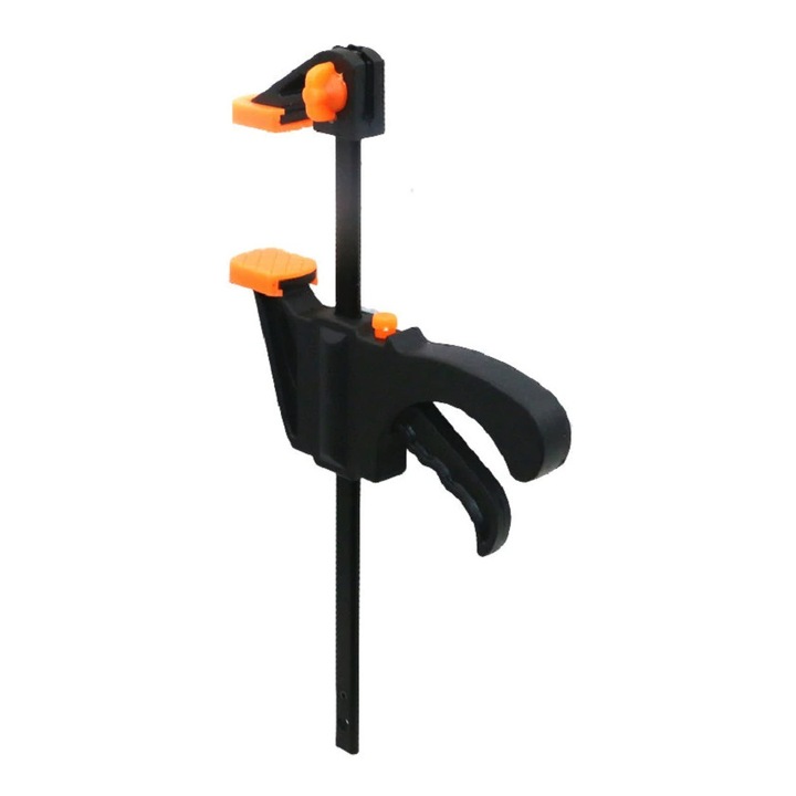 Dispozitiv de prindere ajustabil pentru tamplarie, GMO, Clamp, portocaliu