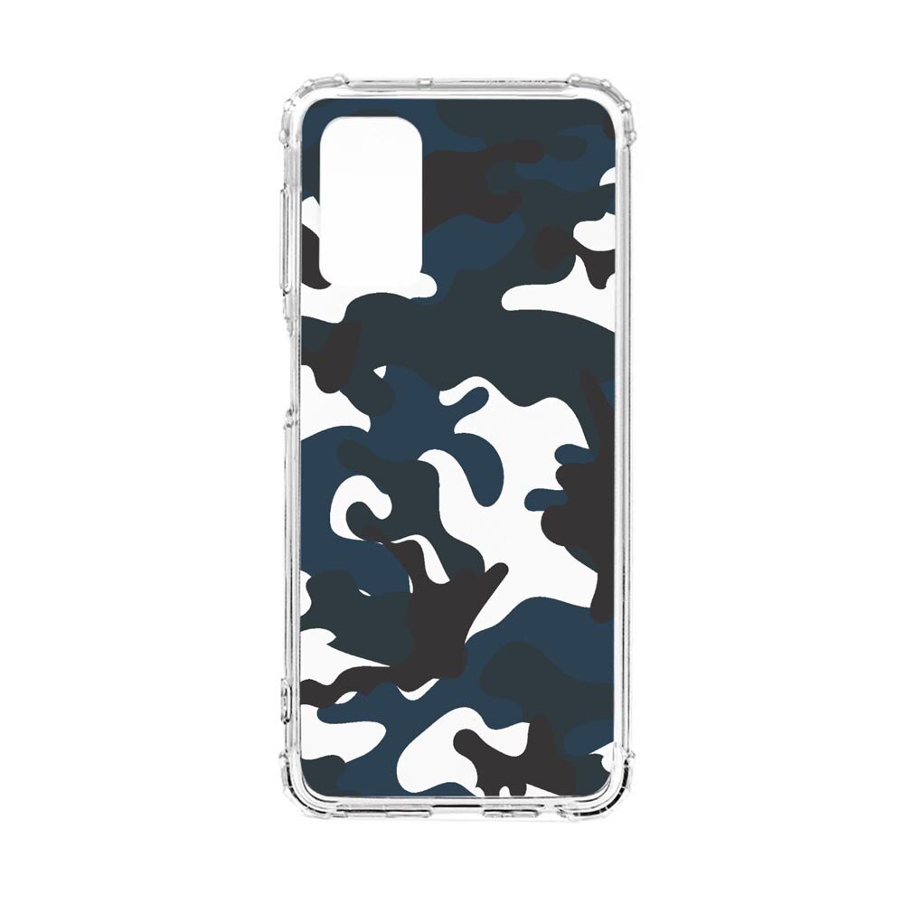 Husa Anti Shock, Compatibila Cu Samsung Galaxy S20 FE, Camuflaj, Silicon Premium, Rezistenta, 789