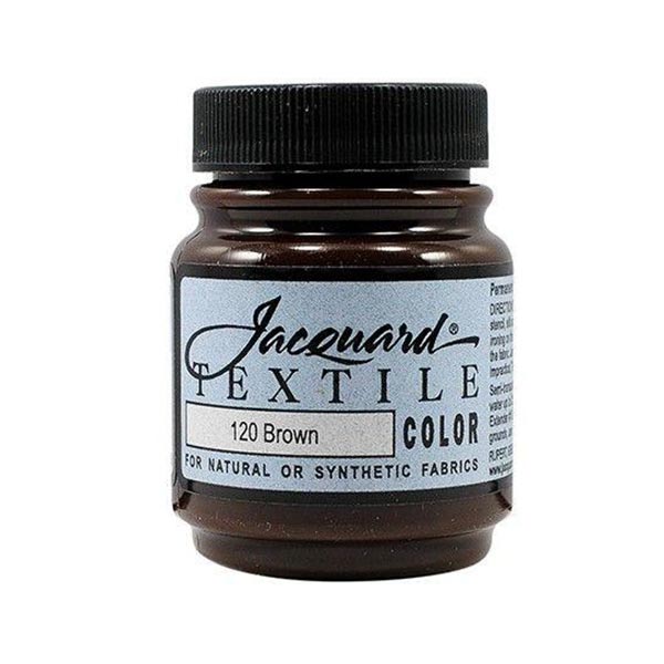 Vopsea pentru materiale textile Jacquard Textile Color, 67 ml, Brown