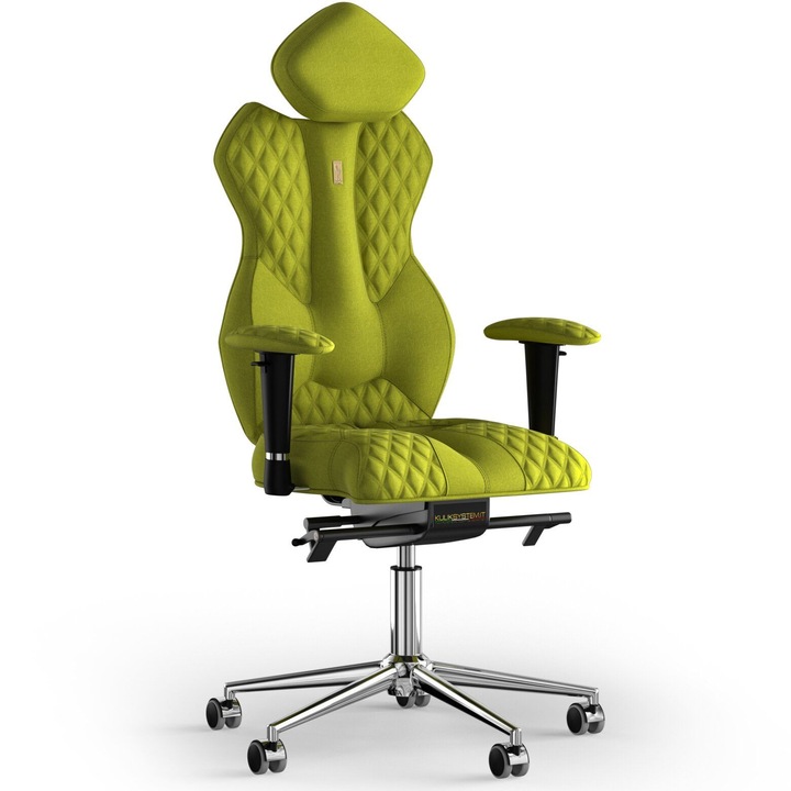 Kulik System Royal, Azure, Ergonomikus irodai szék Textil, Olajzöld