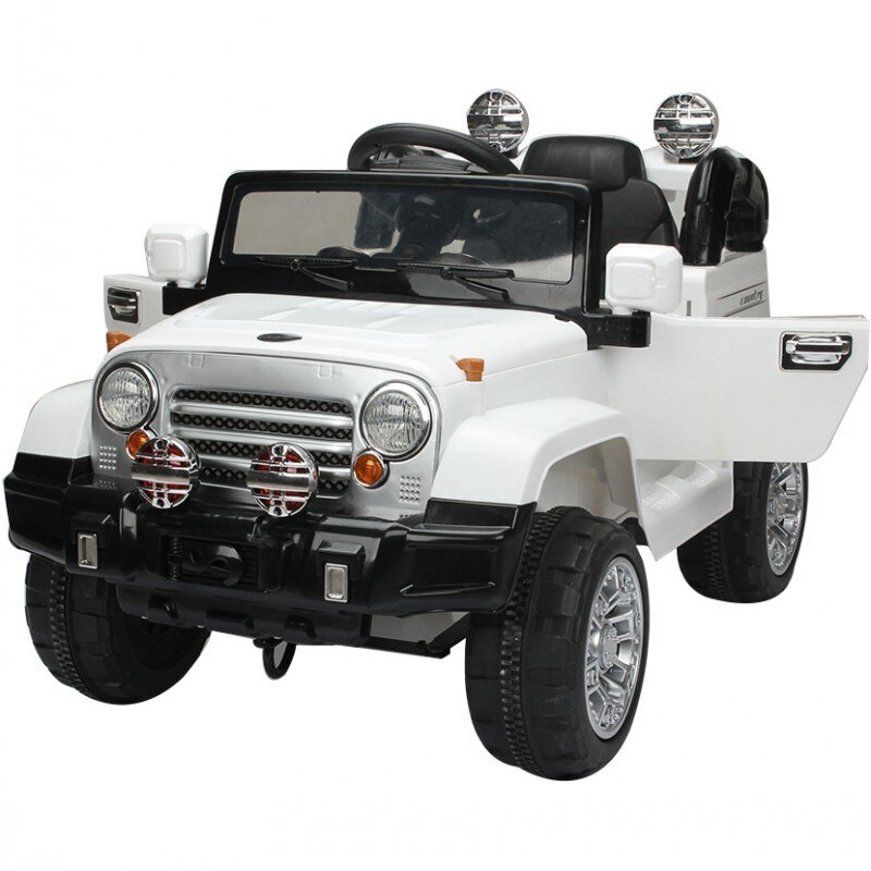 Masinuta electrica, 2x6 V, 110 x 61 x 63 cm , Splendor , SPL0112 , Alb