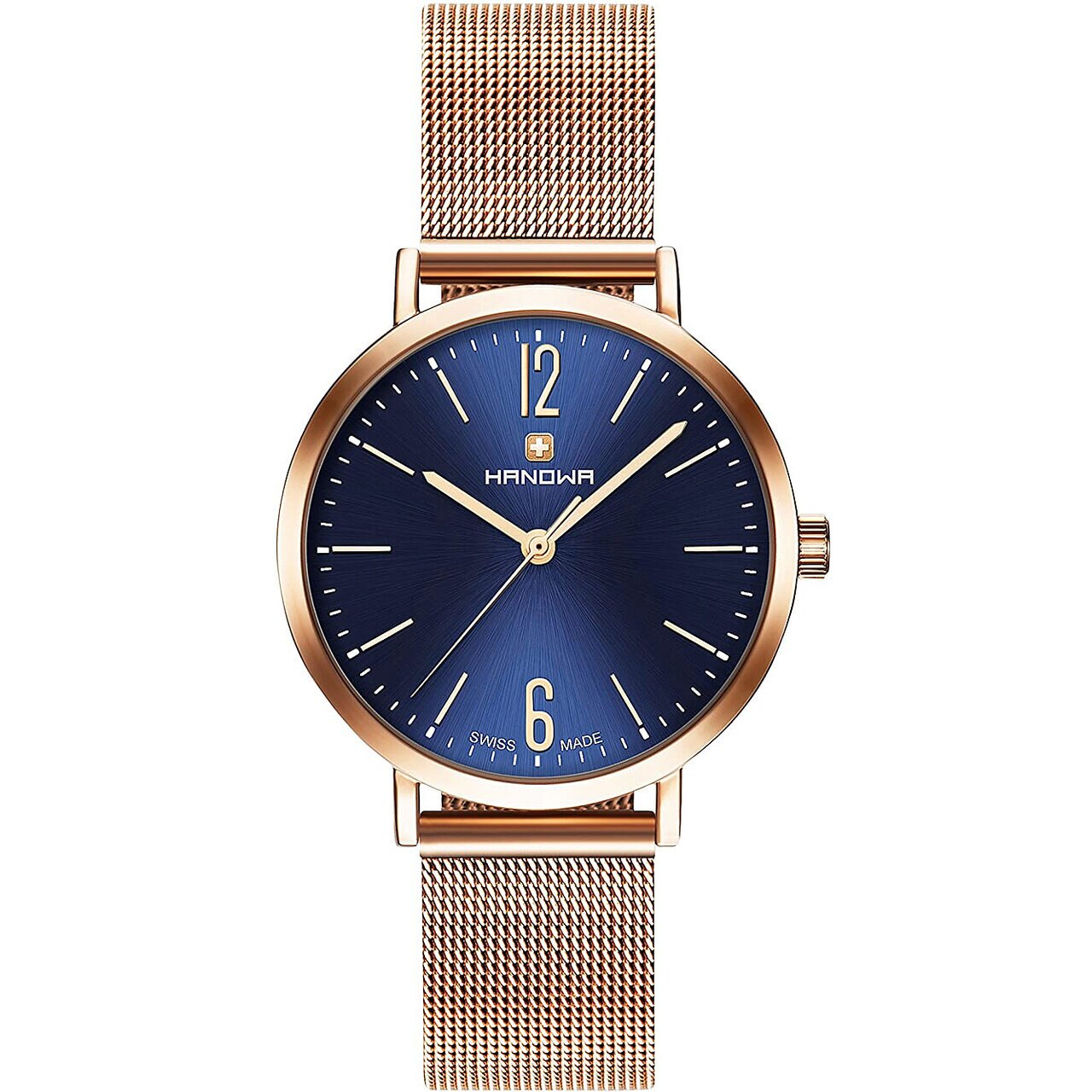 Ceas de dama Hanowa 16-9077.09.003, Quartz, 36mm, 3ATM