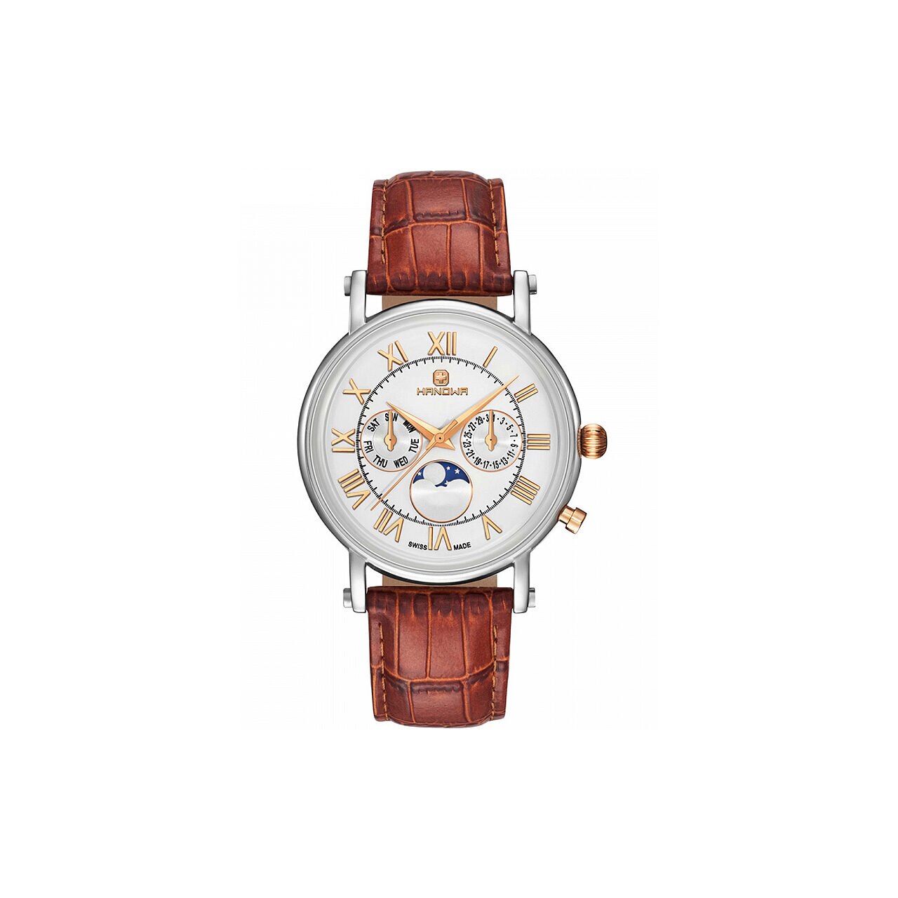 Ceas de dama Hanowa 16-6059.12.001.05, Quartz, 39mm, 3ATM