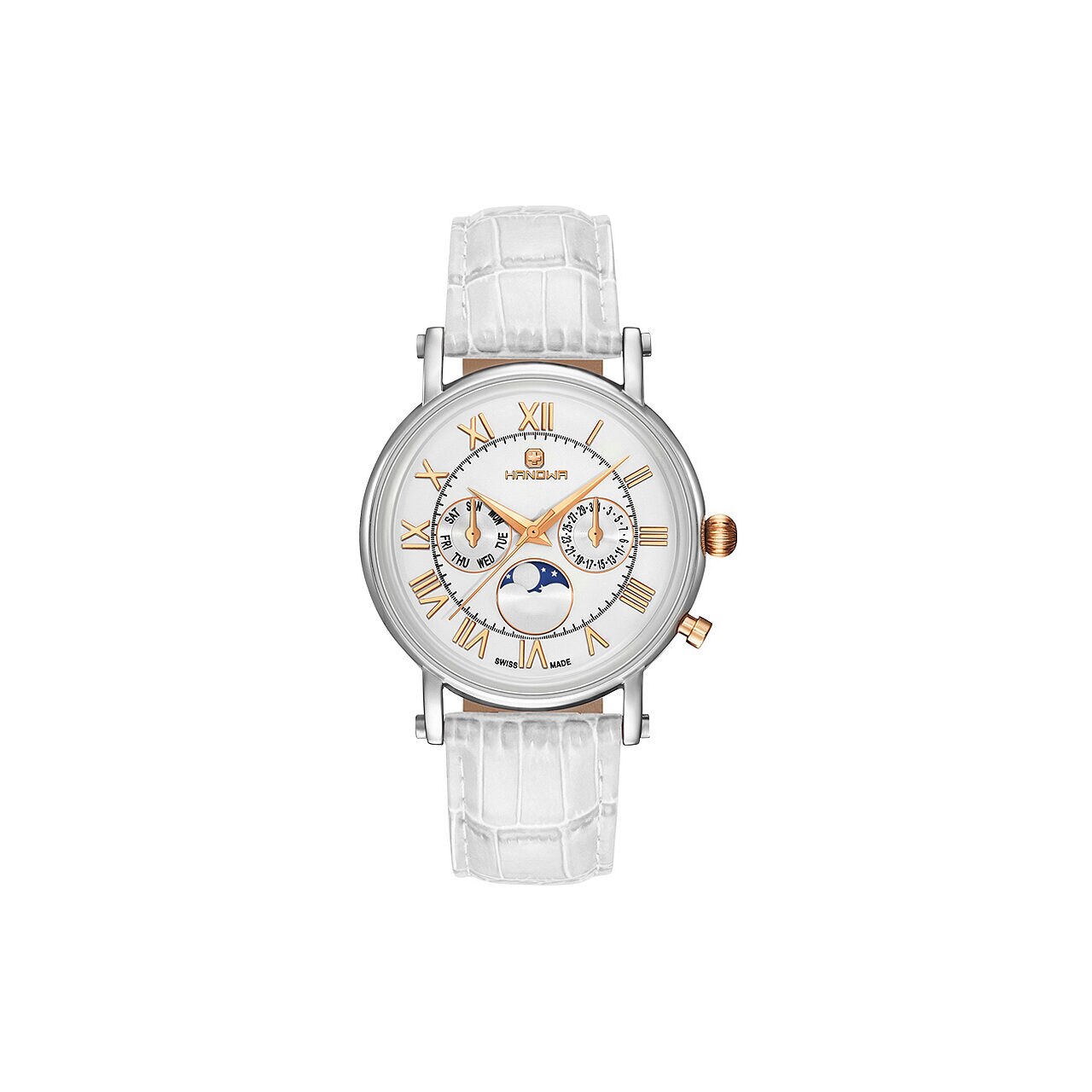 Ceas de dama Hanowa 16-6059.12.001.01, Quartz, 39mm, 3ATM