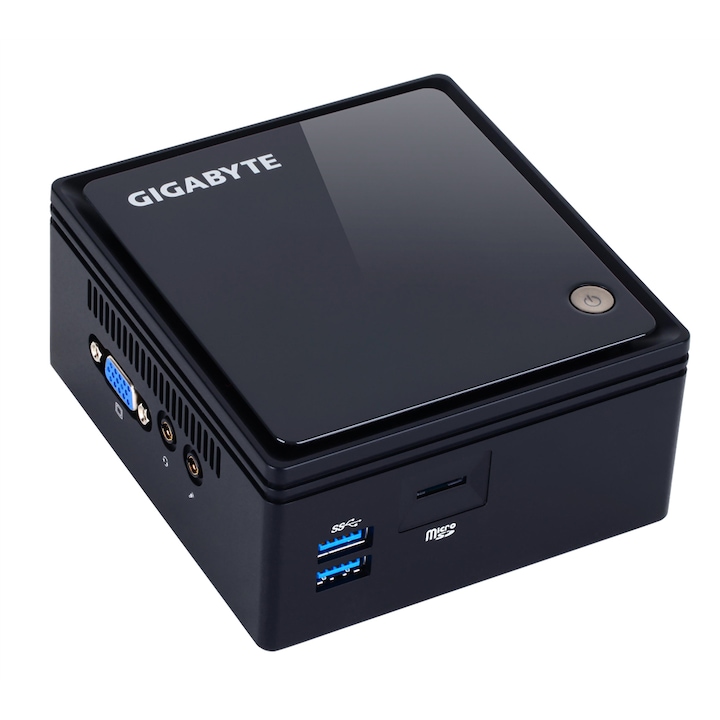 Gigabyte PC BRIX, Intel Celeron J3160 2.24 GHz, HDMI, LAN, WIFI, Bluetooth, 2,5" HDD hely, USB 3.0