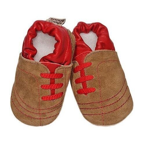 Botosei Sand Side Lace, Shooshoos, Maro/Rosu, 17/18