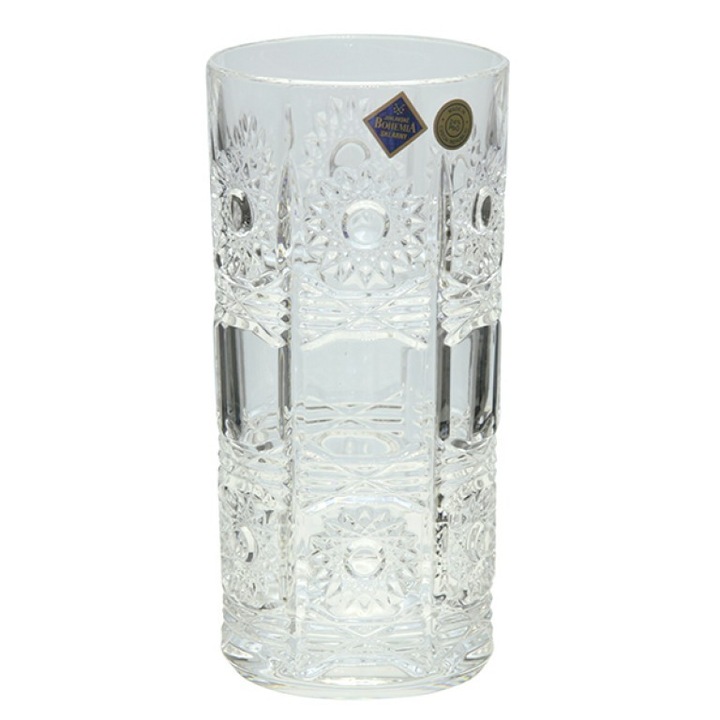 Set 6 pahare apa, Bohemia 500PK, Cristal, 370 ml