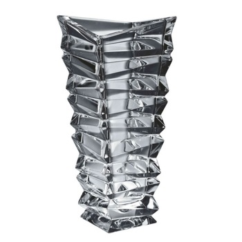 Vaza decorativa Rocky, Bohemia, 30.5 cm, Gri Vaza decorativa Rocky, Bohemia, 30.5 cm, Gri