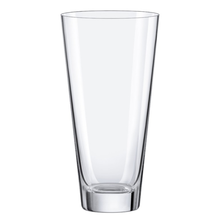 Vaza decorativa Ambiente, Rona, 5042, Sticla, 25 cm, Transparenta