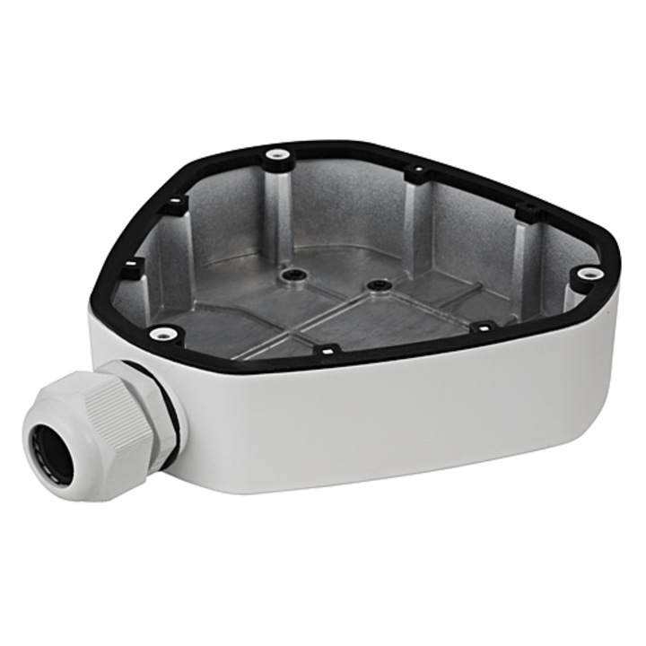 HIKVISION DS-1280ZJ-DM25 kapcsolódoboz, alkalmas DS-2CD6332FWD-XXX, DS-2CD6362F-XXX, alumínium, fehér