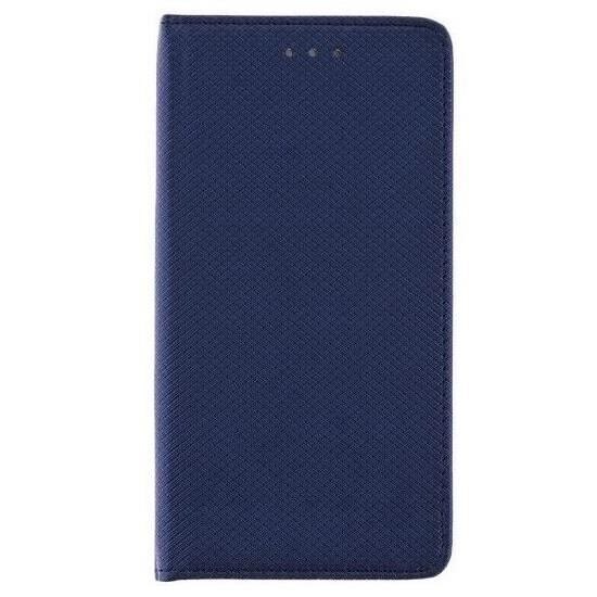 Husa Flip Compatibila cu Oppo A73 4G - iberry Smart Book Tip Carte Albastru
