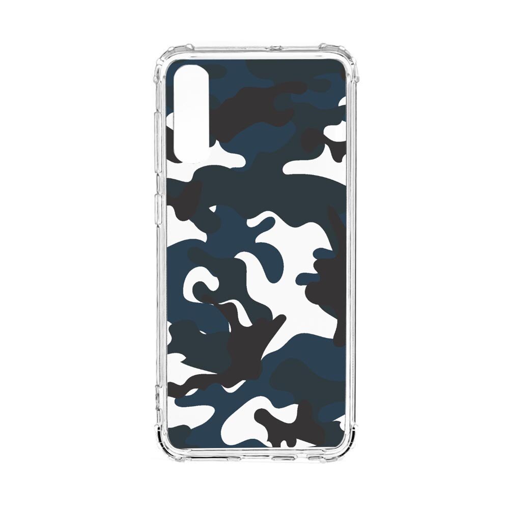 Husa Anti Shock, Compatibila Cu Samsung Galaxy A30s, Camuflaj, Silicon Premium, Rezistenta, 789