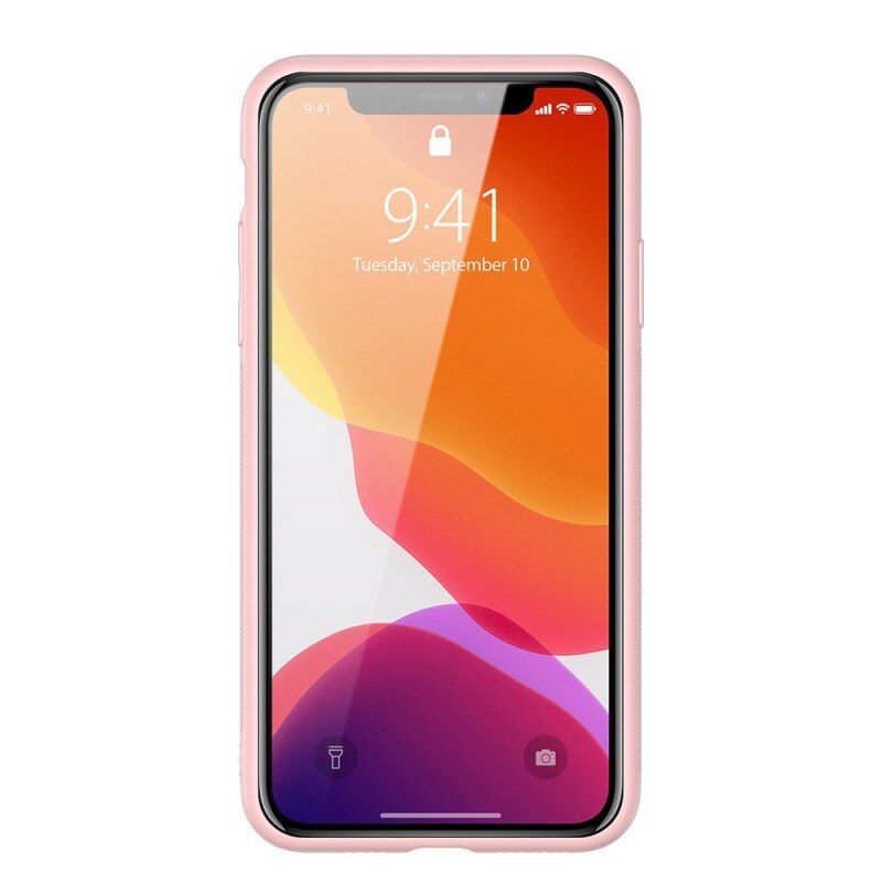 Husa TPU - Piele DUX DUCIS Yolo Pentru Apple IPhone 11 Pro Max, Roz