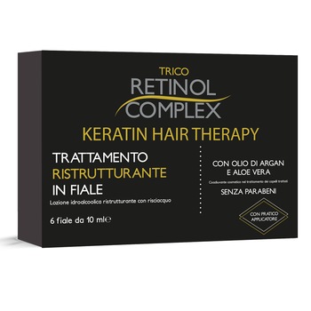 Tratament Regenerare Par Profesional, 6 Fiole x 10 ml ,Retinol Complex Tratament Regenerare Par Profesional, 6 Fiole x 10 ml ,Retinol Complex