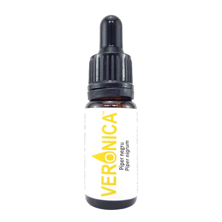 Ulei Esential de Piper Negru, Bio Organic, 100 % Pur, 10 ml