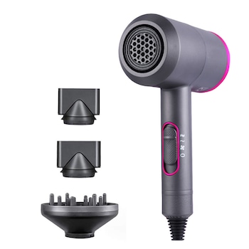 Uscator de par, WELUOT D087, 2000 W, Ionizare, 3 pasi de temperatura, buton Cool & Hot, Negru Uscator de par, WELUOT D087, 2000 W, Ionizare, 3 pasi de temperatura, buton Cool & Hot, Negru