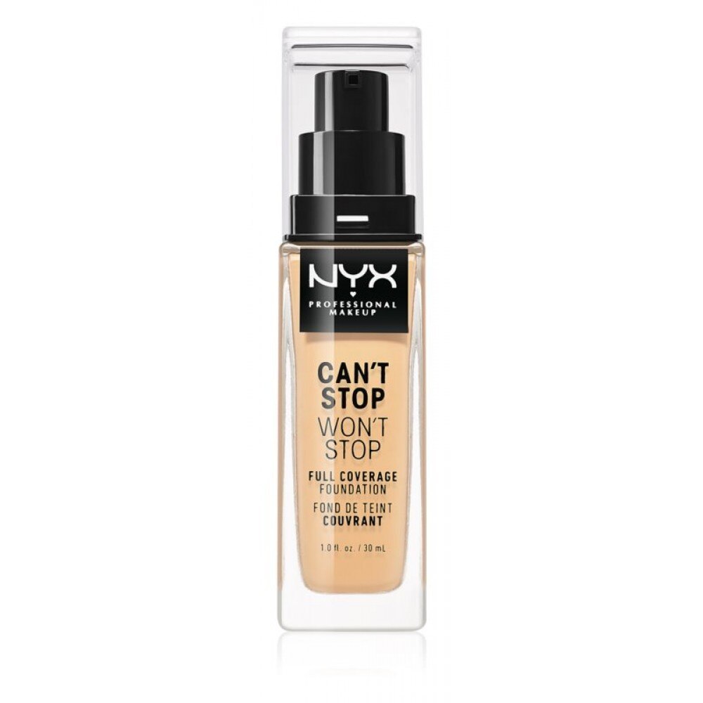 Fond de ten cu aspect mat, full coverage, Nyx Natural