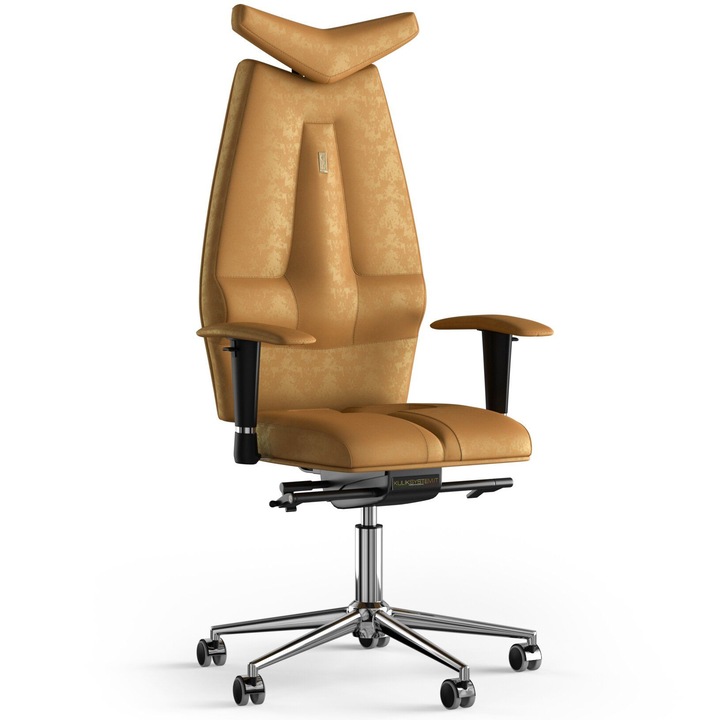 Ergonomikus irodai szék Kulik System Jet, Antara, Textil, Világosbarna