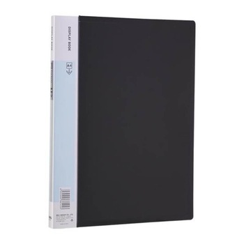 Mapa Prezentare A4 Deli, 20 Folii, Coperta Rigida din Polipropilena, Negru Mapa Prezentare A4 Deli, 20 Folii, Coperta Rigida din Polipropilena, Negru