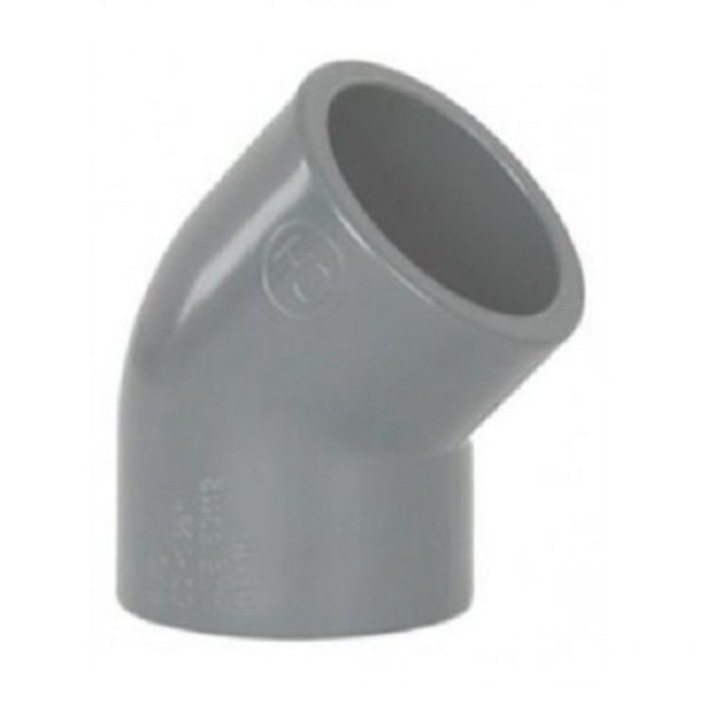Cot PVC d32, 45 grade