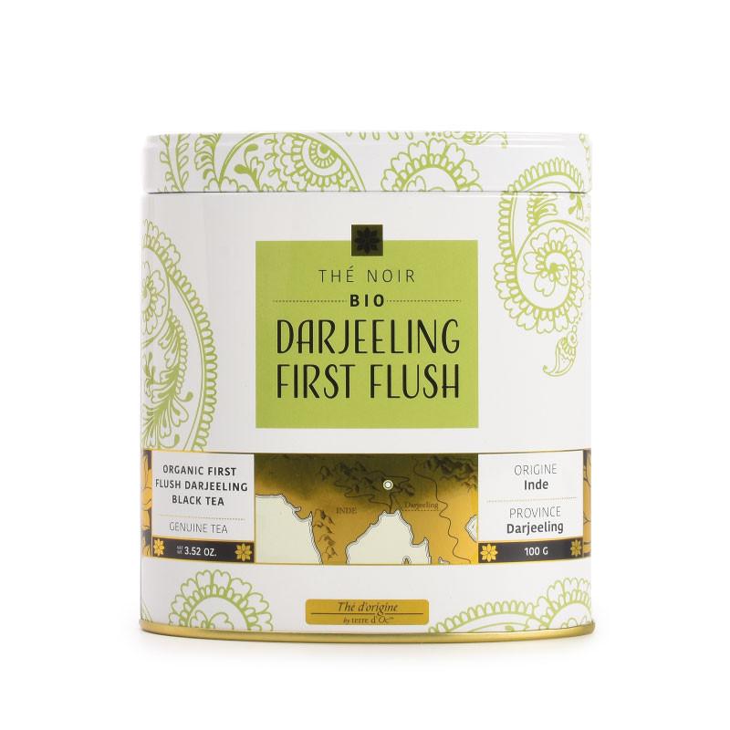 Ceai Darjeeling First Flush, organic, Terre d'Oc, negru, 100 g