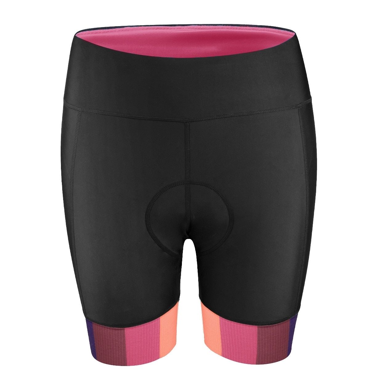 Pantaloni scurti cu bazon Force F Victory, Negru/Roz