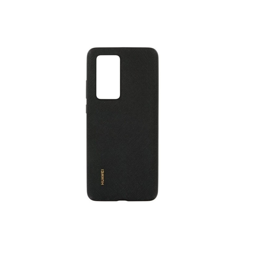 Husa de protectie Huawei PU Case pentru P40 Pro, bumper, carcasa, Negru, BBL2465