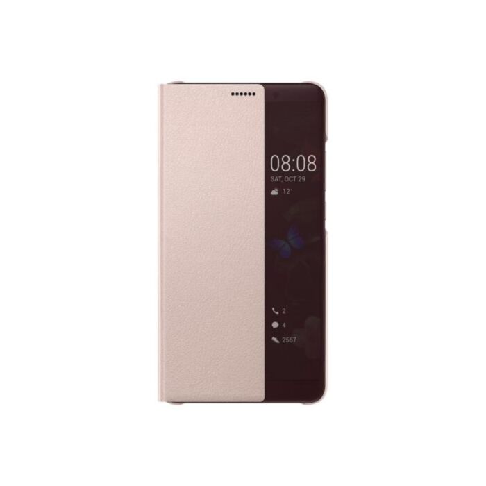 Husa de protectie Huawei Smart View Flip Case pentru Mate 10, Roz, BBL2468