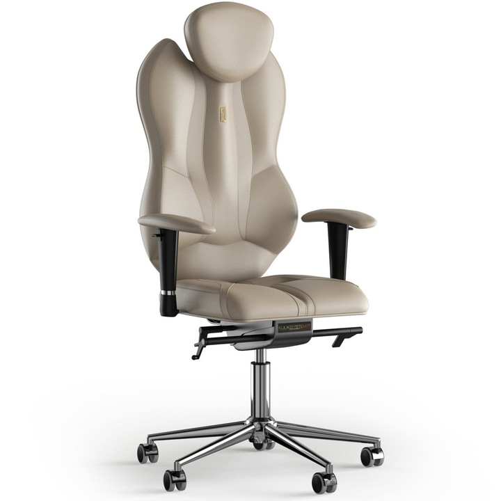res_6d20bef8cef239e212670bbdce410c5d Review Scaun de birou ergonomic Kulik System Grand, Piele naturala, Reglabil