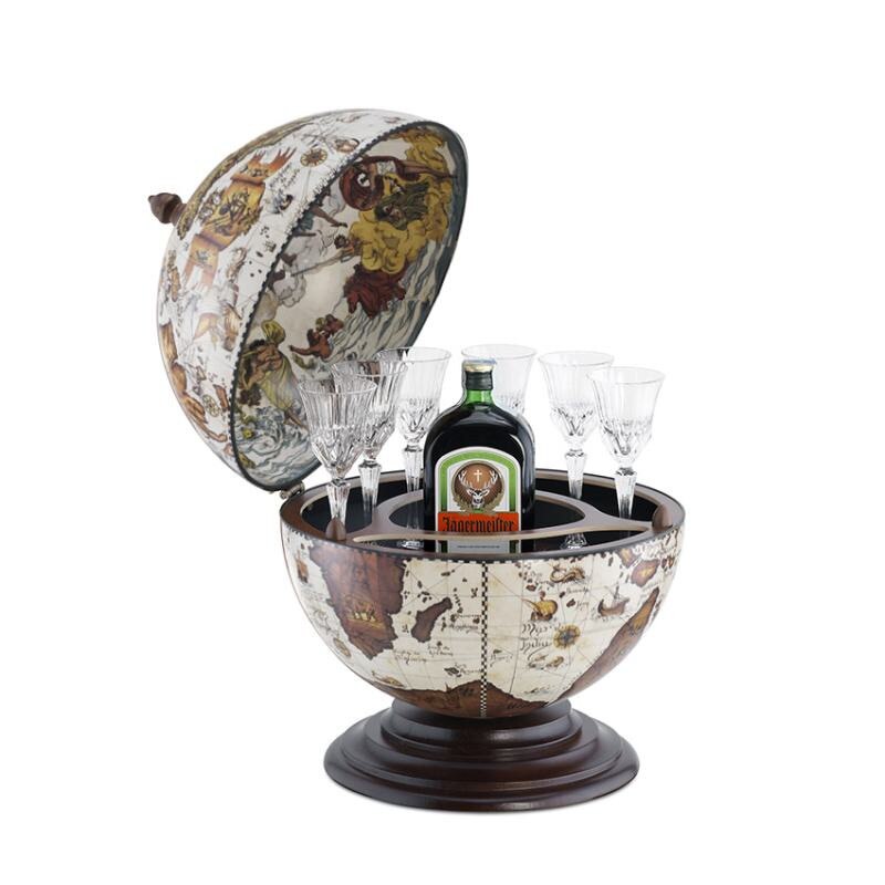 Bar glob pamantesc de birou Alfeo by Zoffoli, 33x33x47 cm