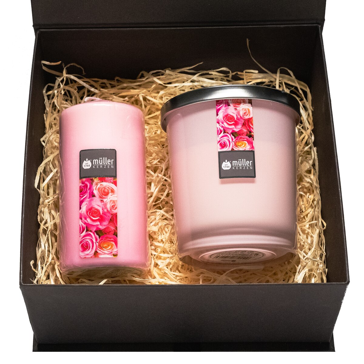 Set 2 lumanari cadou Charm- Rose Mood