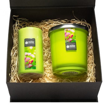 Set 2 lumanari cadou Charm- Flower Island Set 2 lumanari cadou Charm- Flower Island