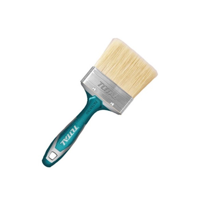 Pensula de vopsea Total, 75mm - maner TPR (INDUSTRIAL)