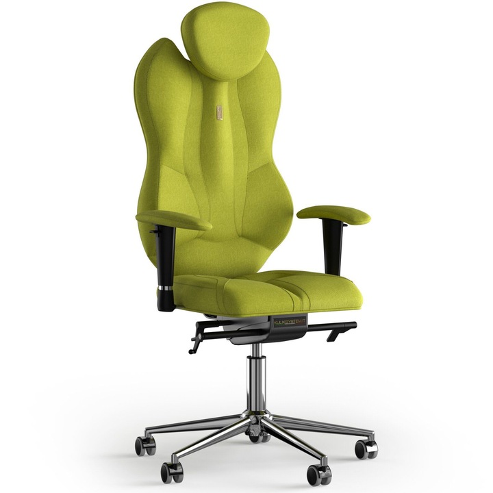 Kulik System Grand Azure ergonomikus irodai szék, textil, zöld