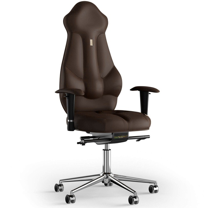Kulik System Imperial, Ergonomikus irodai szék bőr, barna