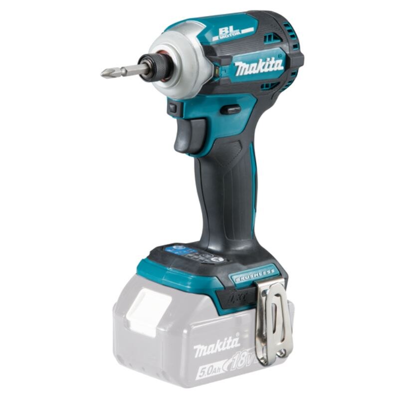Masina de insurubat cu impact DTD171Z, MAKITA, Fara fir, 18V, Fara incarcator, Albastru