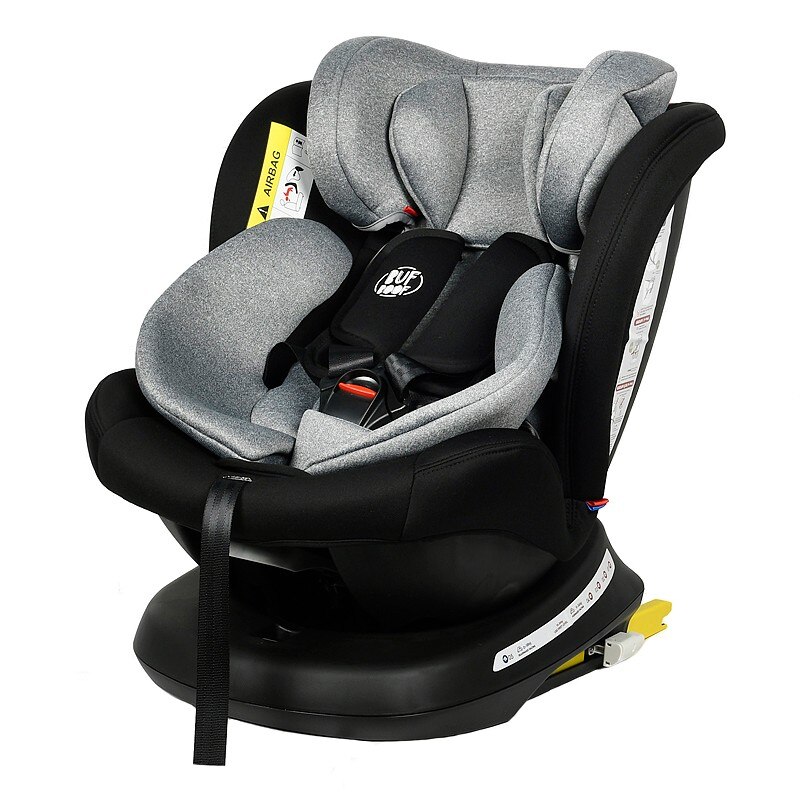 Scaun auto Tweety Plus Deluxe Buf Boof Black cu isofix rotativ 360 grade 0-36 kg