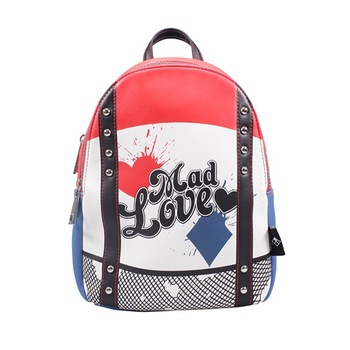 Ghiozdan DC Comics, Harley Quinn Mad Love, multicolor, 29 x 21 x 15 cm Ghiozdan DC Comics, Harley Quinn Mad Love, multicolor, 29 x 21 x 15 cm
